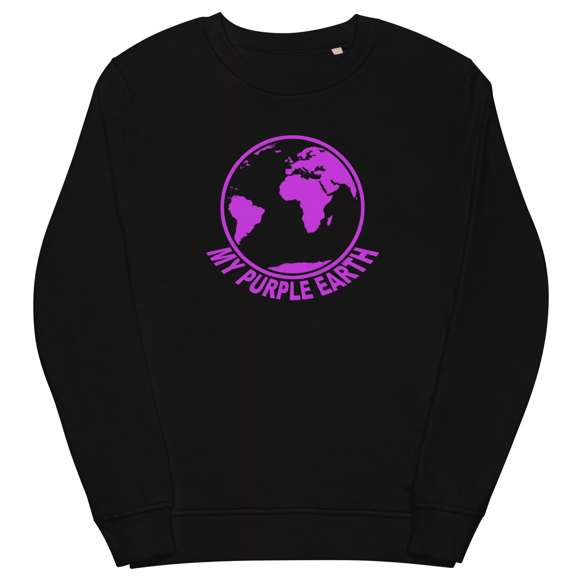 my purple earth logo – sweatshirt